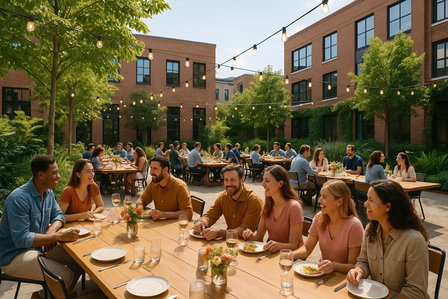 Best Alfresco Dining Spaces for Large Groups